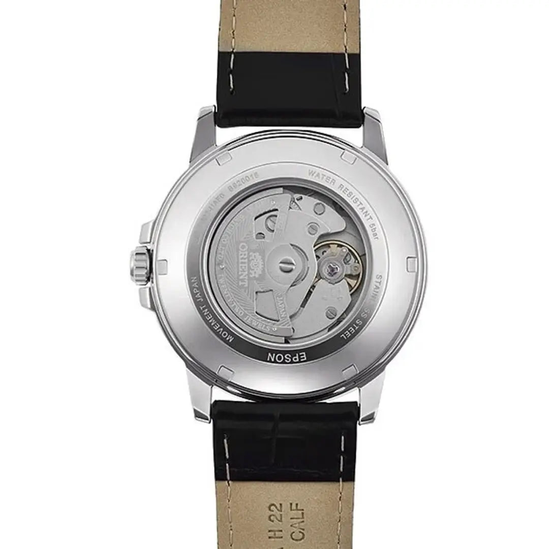 Orient Contemporary Automatic RA-AA0C04B39B Black Dial Black Leather Strap Men's Watch