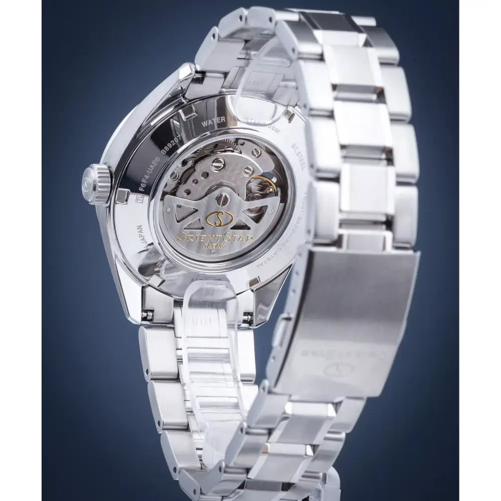 Orient Star RE-AV0004N Automatic Open Heart Grey Dial 41mm Stainless Steel Men's Watch