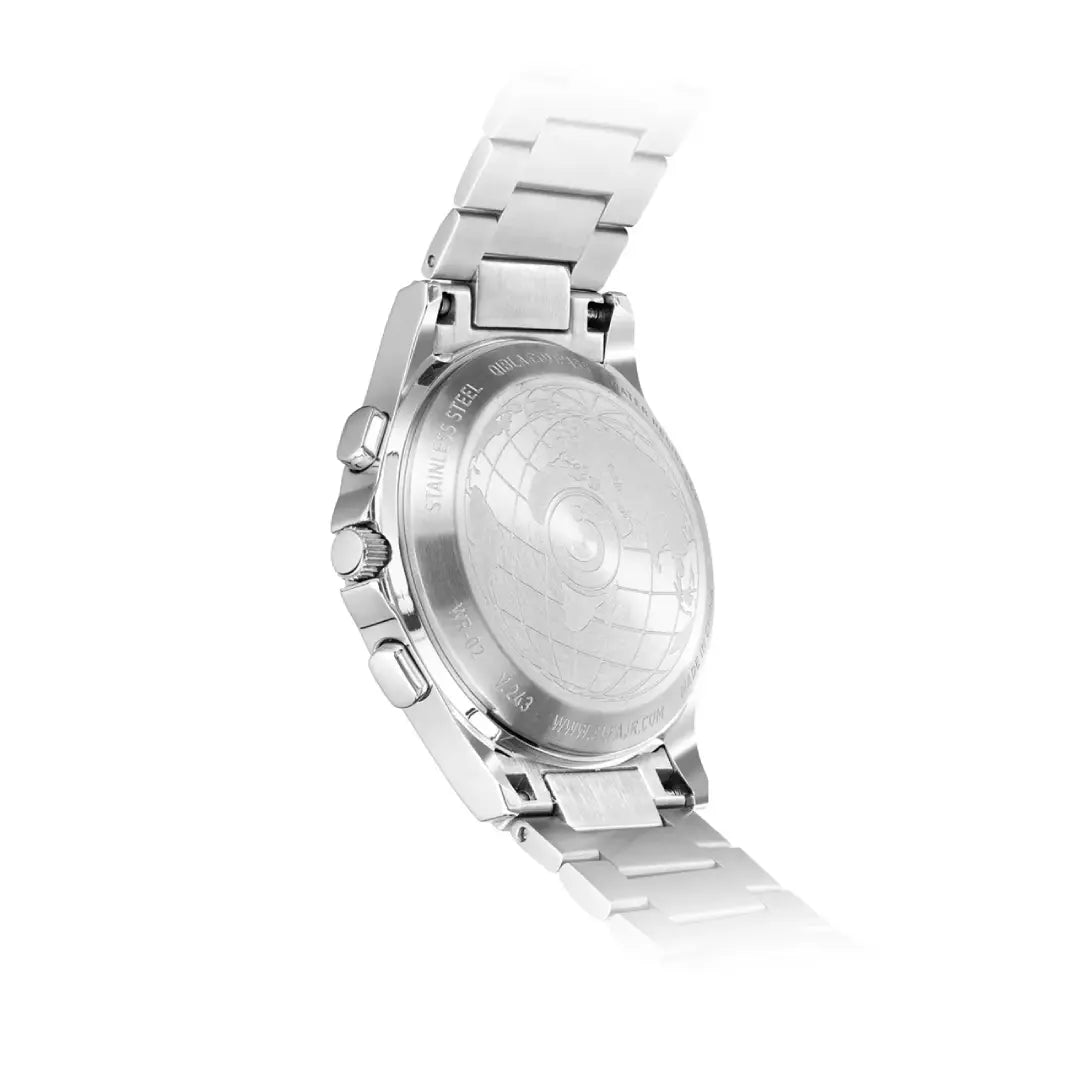 Al Fajr Classic WR-02 Digital Dial Stainless Steel Unisex Watch
