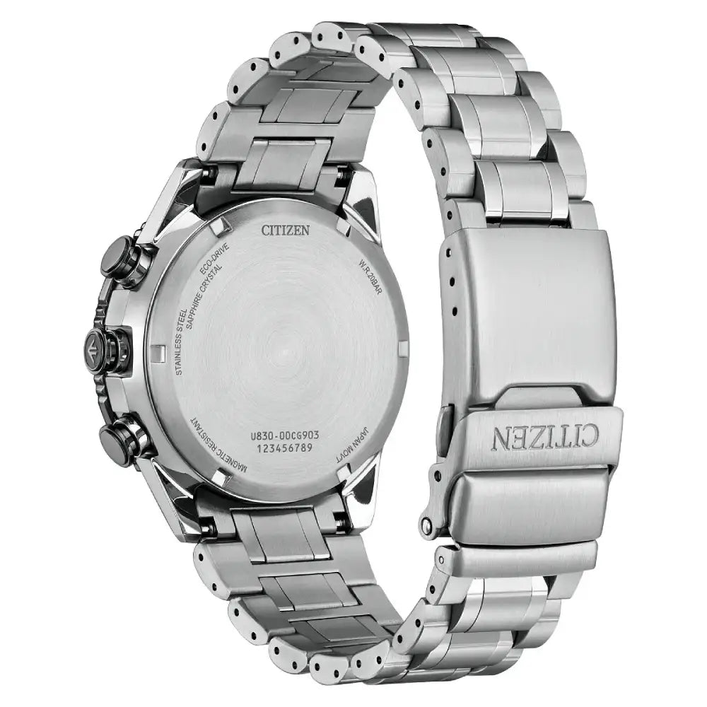 Citizen Promaster JV2006-55H "Skyhawk" Analog-Digital Chronograph Grey Dial 43mm Stainless Steel Men's Watch