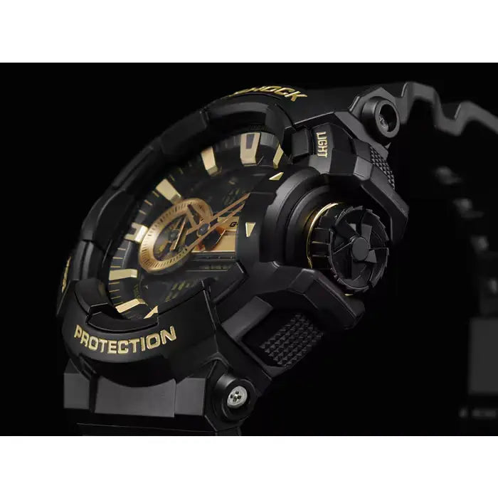 Casio G-Shock GA-400GB-1A9 mens sports watch close-up