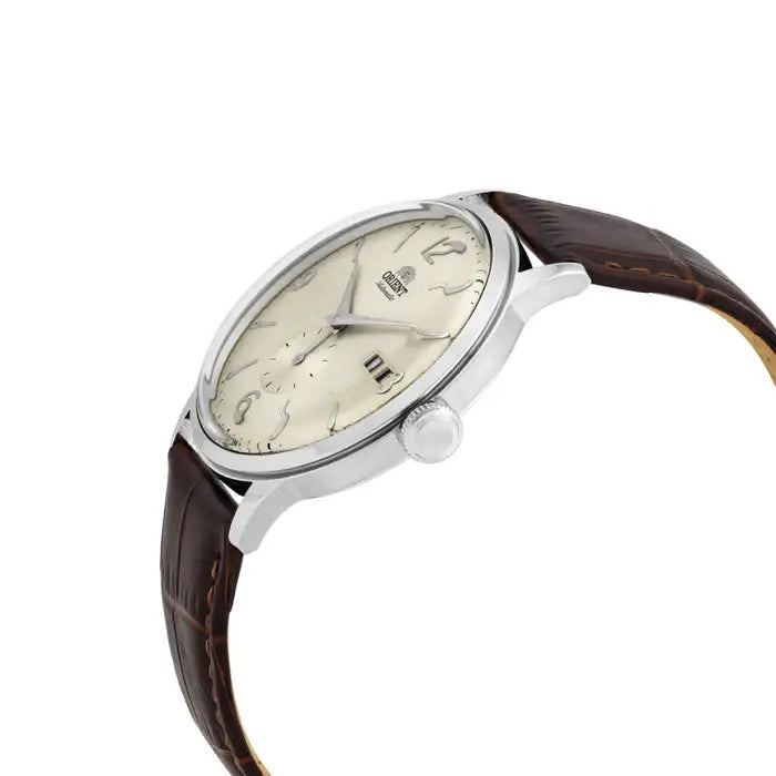 Orient Bambino Small Seconds RA-AP0003S Champagne Dial (40.5mm) Leather Strap Men's Watch