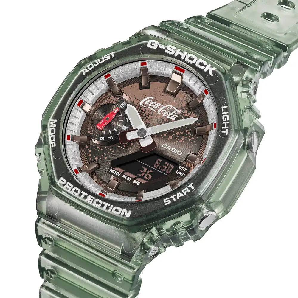 Casio G-Shock CasiOak X CocaCola GA-2100CC-3A Men's Watch
