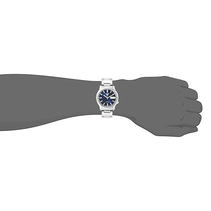 Seiko SNK793K1 blue dial stainless steel men's wrist watch