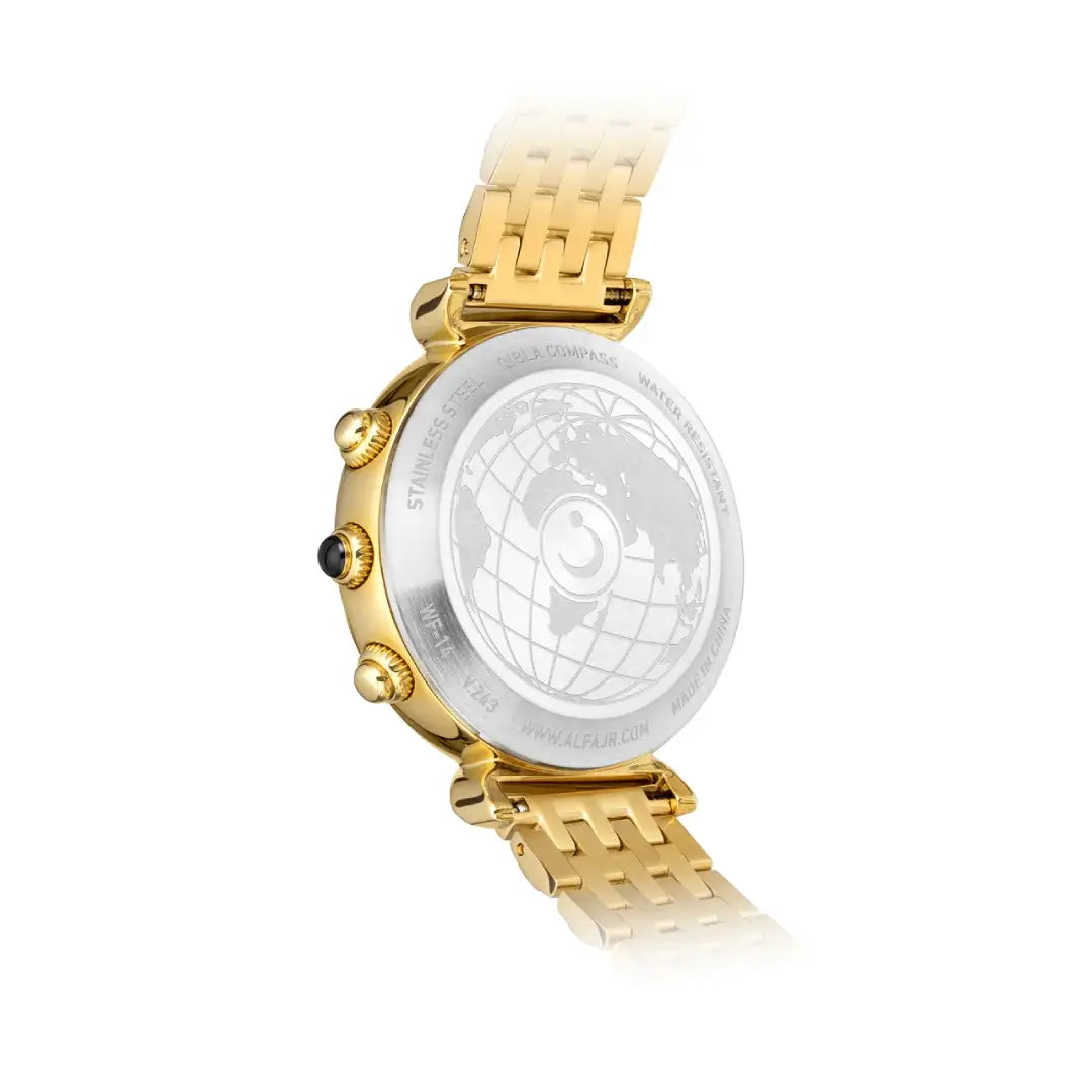 Al Fajr Classic Lady WF-14S Digital Dial Stainless Steel Women's Watch