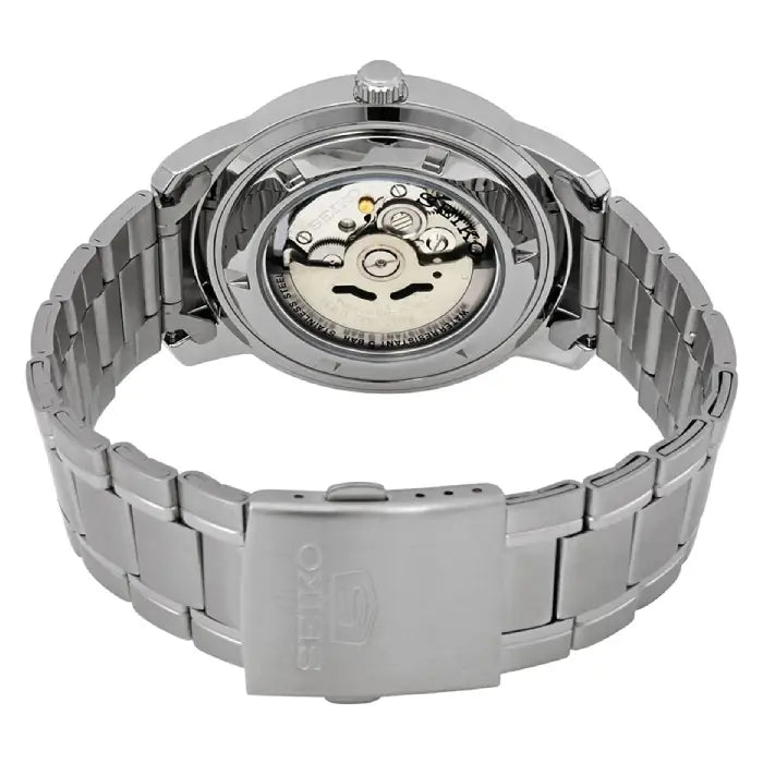 Seiko 5 Automatic SNKM83K1 White Dial 43mm Stainless Steel Men's Watch