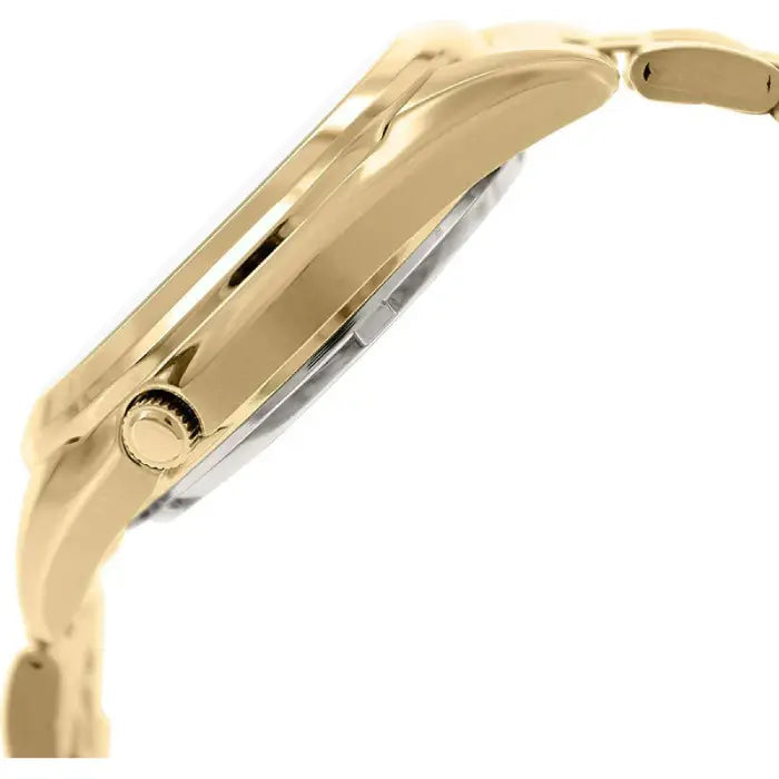 Seiko 5 Automatic SNKL26K1 White Dial Gold Tone 38mm Stainless Steel Men's Watch