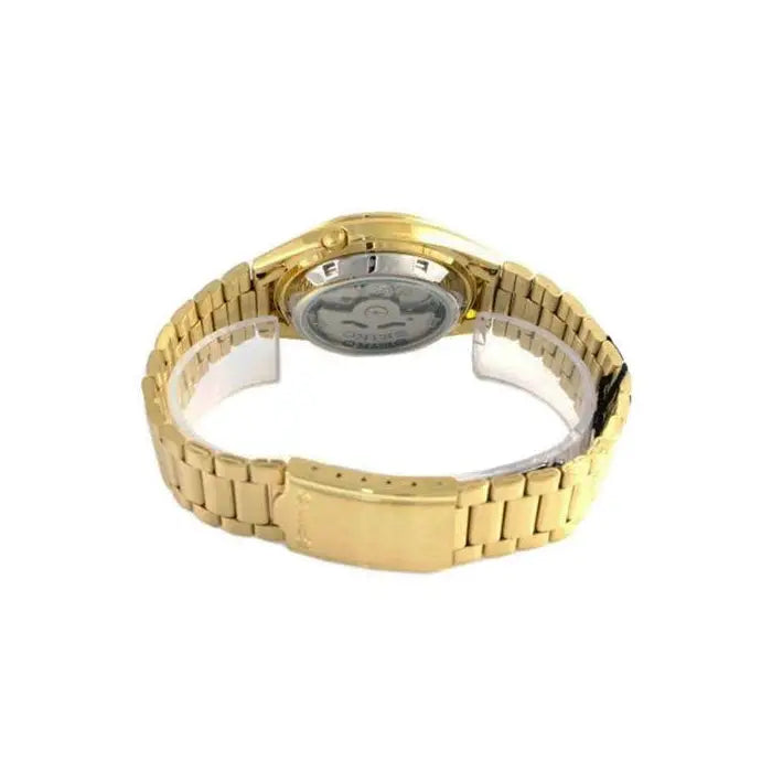 Seiko 5 Automatic SNKL72K1 Gold Dial Gold Tone 37mm Stainless Steel Men's Watch