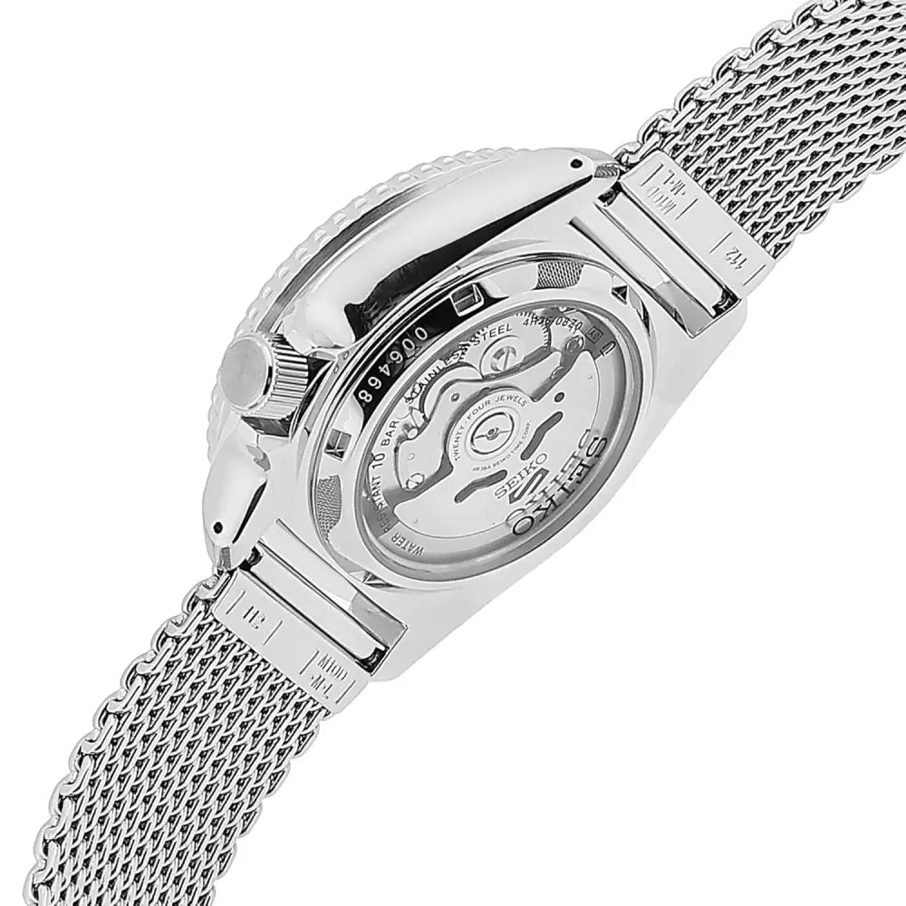 Seiko 5 Sports SRPE75K1 Automatic "5KX" Specialist Style Champagne Dial 42.5mm Hybrid Strap Men's Watch