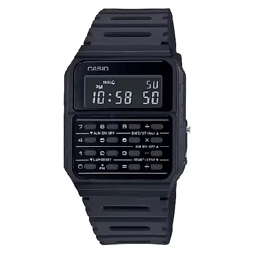 Casio Vintage Digital CA-53WF-1BDF Black Dial Resin Strap Unisex Watch