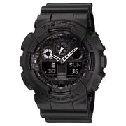 Casio G Shock GA-100-1A1DR Analog-Digital "Dark Knight" Black Dial 51.2mm Resin Strap Men's Watch