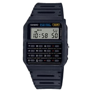 Casio Calculator Digital CA-53W-1Z Black Dial Resin Strap Unisex Watch