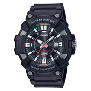Casio Standard MW-610H-1AVDF Digital Multi-Function Black Dial 50.6mm Resin Strap Men's Watch