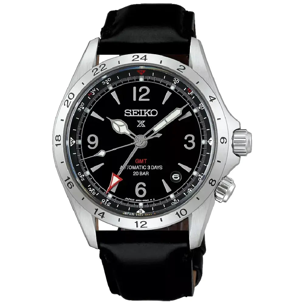 Seiko Prospex Black Alpinist GMT HBC009J Men's Watch