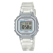 Casio Ladies Digital LA-20WHS-7ADF White Dial Resin Strap Women's Watch