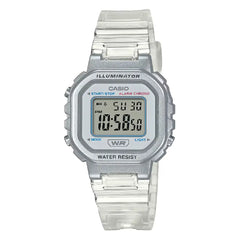 Casio Ladies Digital LA-20WHS-7ADF White Dial Resin Strap Women's Watch