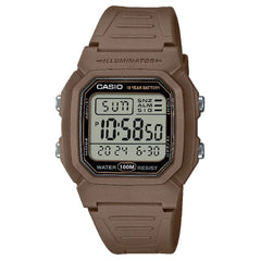 Casio Digital W-800H-5AVDF Black Display Dial Resin Strap Men's Watch