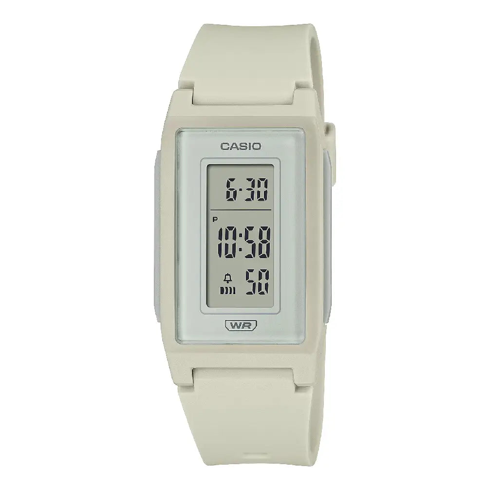 Casio Pop Series Digital LF-10WH-8DF Grey Dial Resin Strap Women's Watch