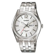 Casio Collection Analog MTP-1335D-7AVDF Silver Dial Stainless Steel Men's Watch