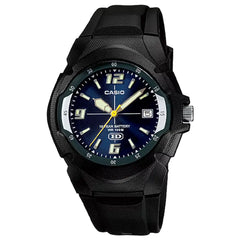 Casio Standard MW-600F-2AVDF Date Analog Blue Dial Resin Strap Men's Watch