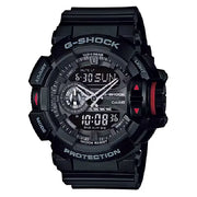 Casio G Shock GA-400-1B Analog-Digital "Rotary Switch" Black Dial 51.9mm Resin Strap Men's Watch