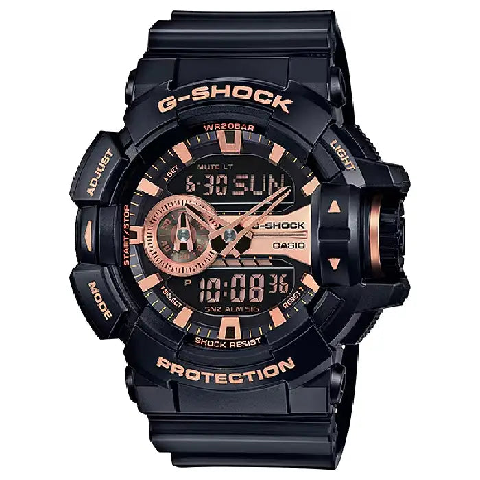 Casio G-Shock GA-400GB-1A4 "Rose Gold Rotary" Men's Watch