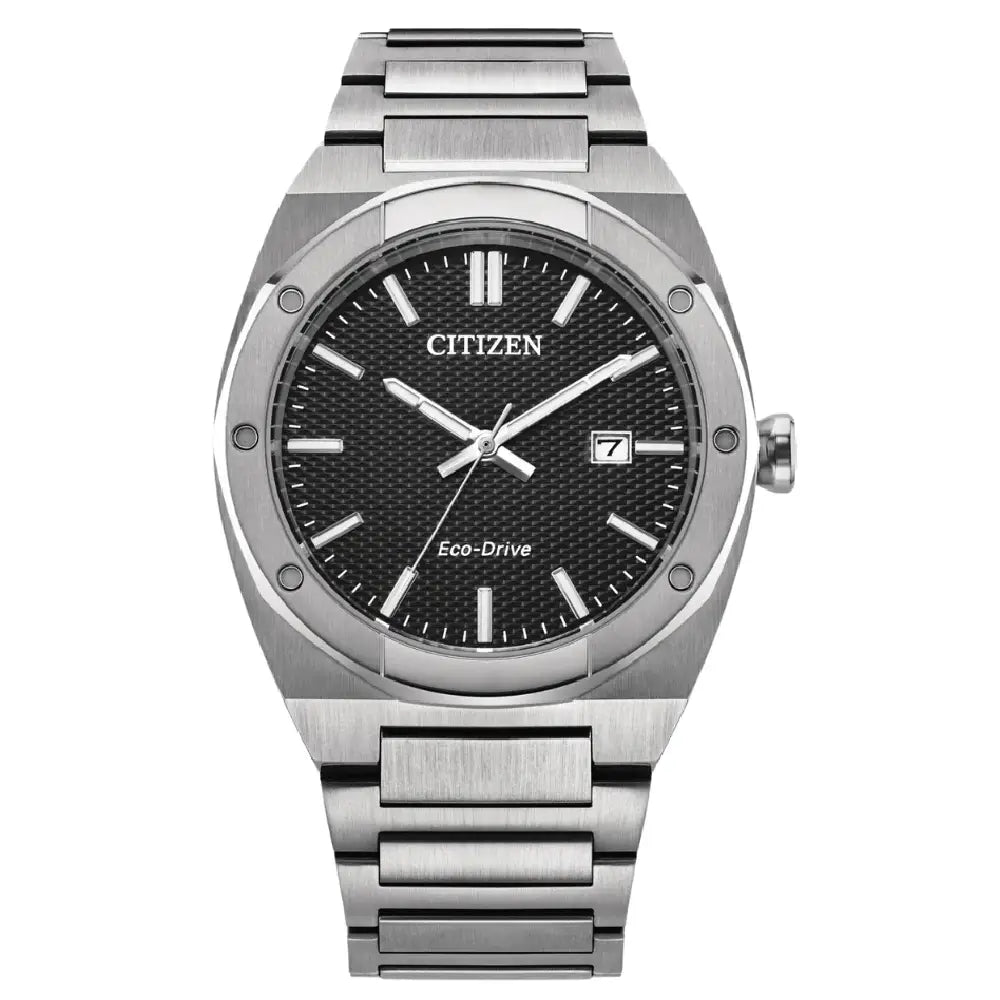 Citizen Eco-Drive Sport Luxury BM7660-54E Black Dial 40mm Stainless Steel Men's Watch