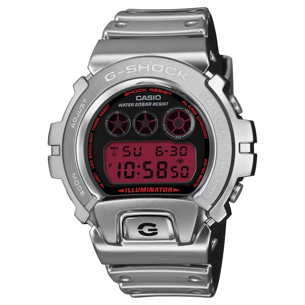 Casio G-Shock GM-6900YRA-8 black dial 50mm men's watch