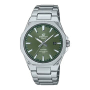 Casio Edifice Slim Series EFR-S108D-3AVUDF Green Dial 39.9mm Stainless Steel Men's Watch