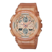 Casio GMA-S140NC-5A1 Espresso Latte women’s G Shock watch front view