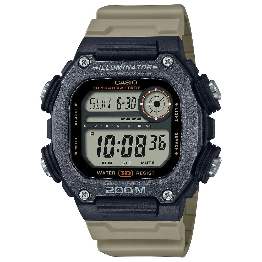 Casio Youth-Digital DW-291HX-5AVDF Black Dial Resin Strap Men's Watch