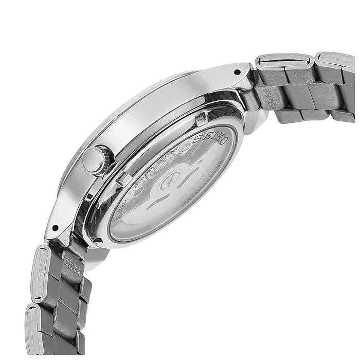 Seiko SNKA01K1 automatic white dial stainless steel watch