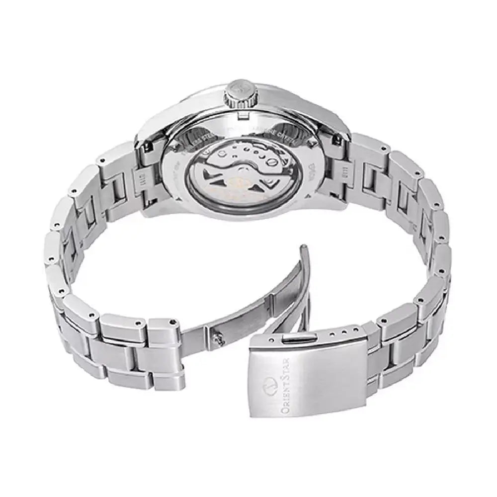 Orient Star RE-AU0108G00B Sports Automatic Diver Power Reserve Date Function Copper Dial Stainless Steel Men's Watch