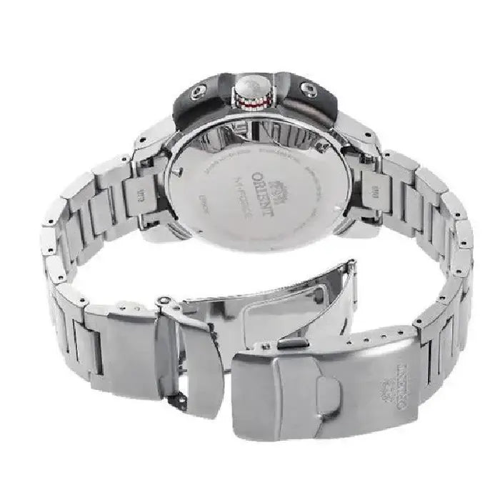 Orient RA-AC0L08Y automatic diver watch stainless steel strap