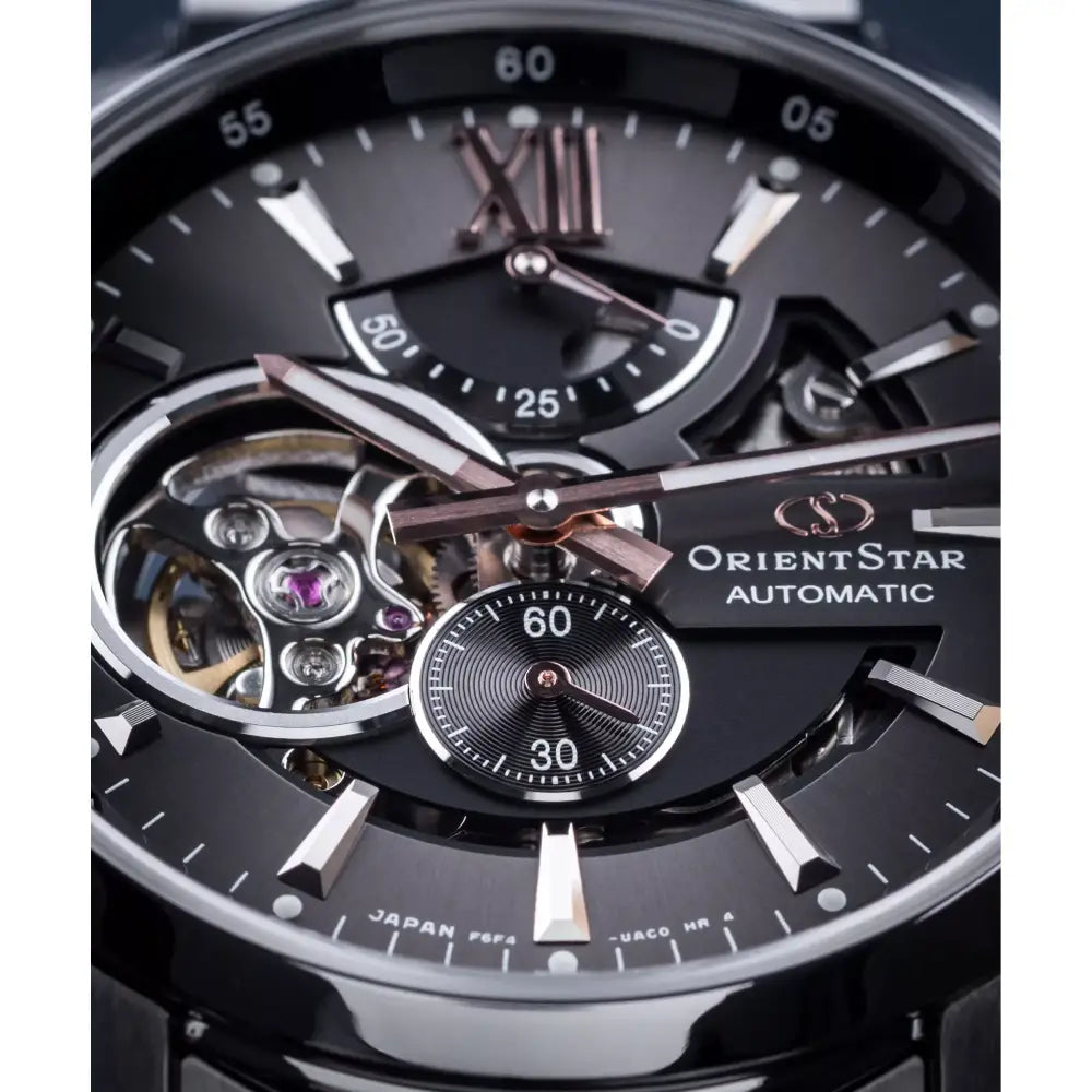 Orient Star RE-AV0004N Automatic Open Heart Grey Dial 41mm Stainless Steel Men's Watch