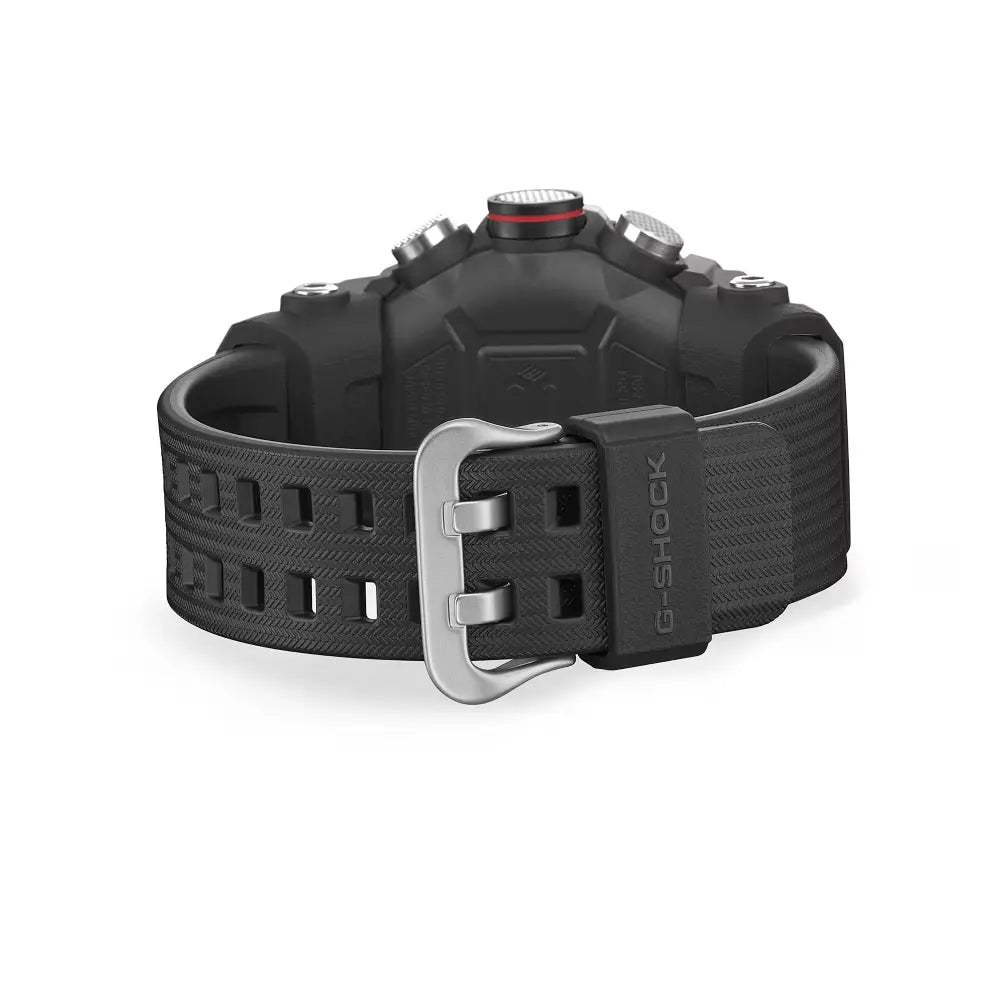 Casio G-Shock GG-B100XM-1A Mudmaster case back detailing resin strap men’s watch