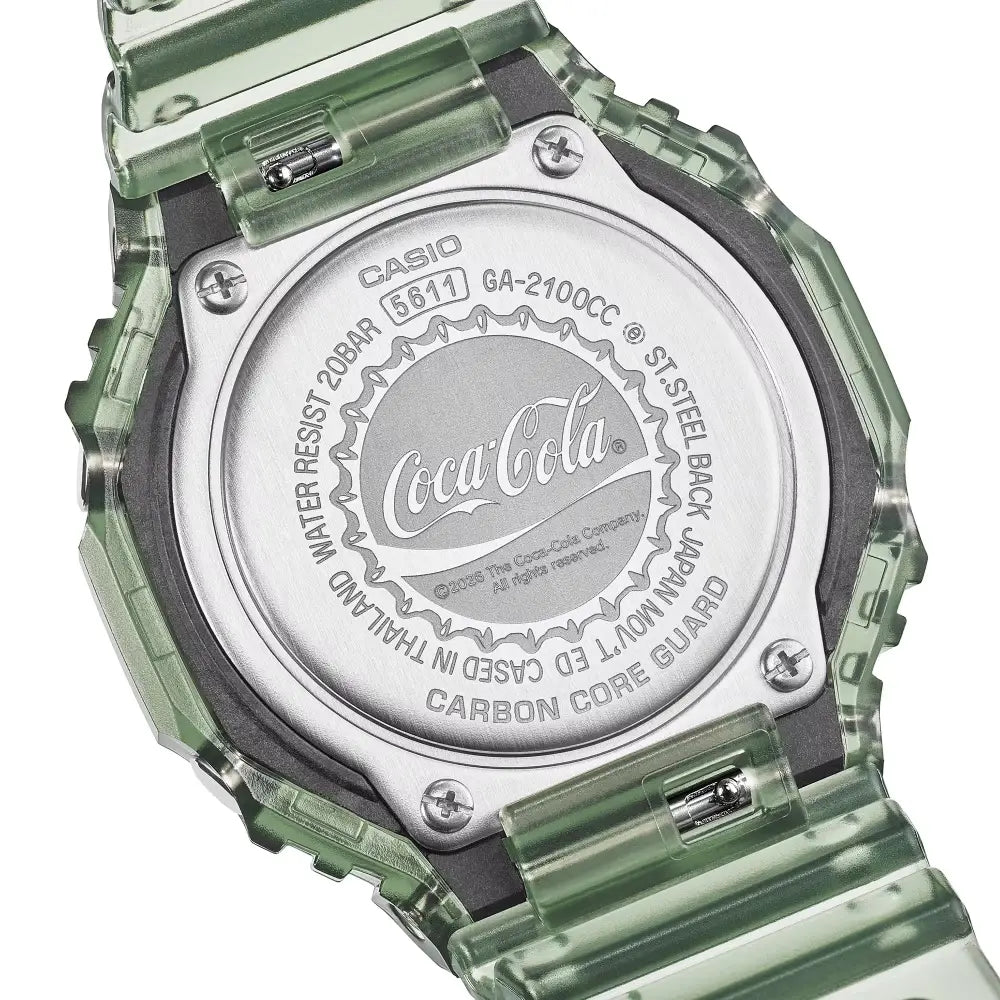 Casio G-Shock CasiOak X CocaCola GA-2100CC-3A Men's Watch
