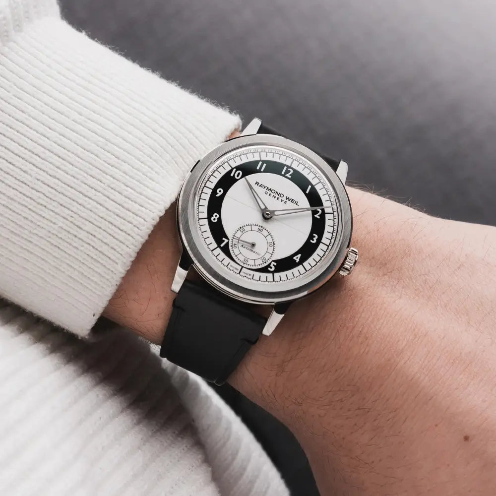 Raymond Weil Millesime Small Seconds "Tuxedo" 2930-STC-05642 Men's Watch