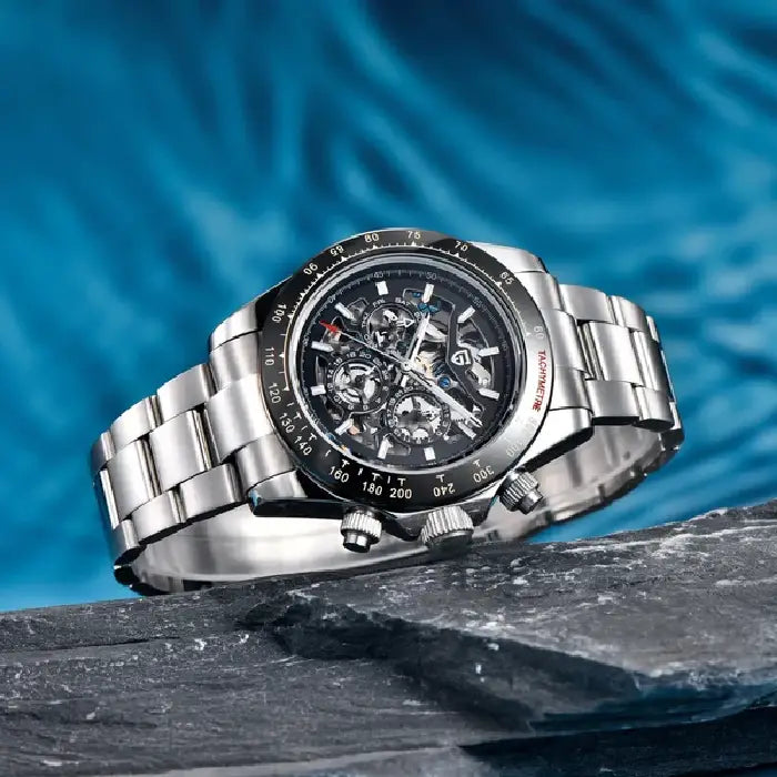 Pagani Design Daytona Skeleton Automatic PD1777 Men's Watch
