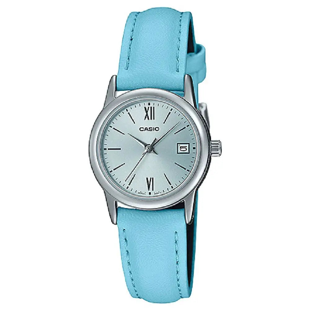 Casio General LTP-V002L-2B3 Leather Band Women's Watch
