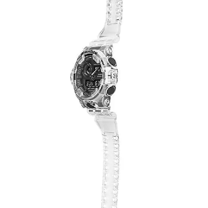Casio GA-700SKE-7A Pure Skeleton sporty men's watch design