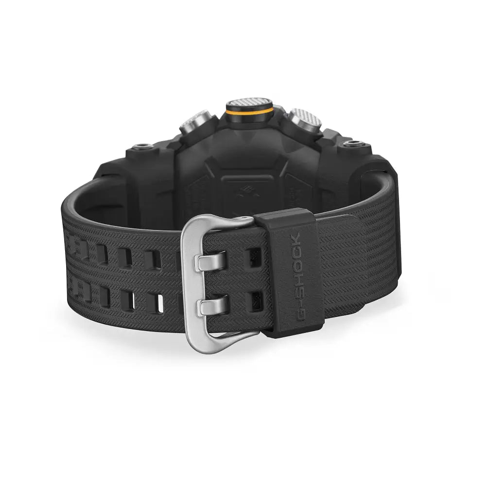 Casio G-Shock GG-B100XMB-1A Mudmaster men’s watch back case detail 