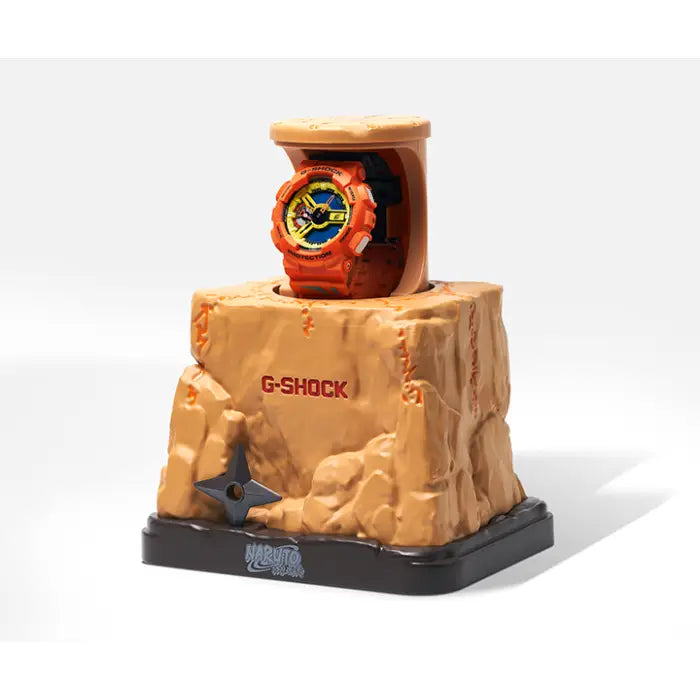 Casio GA 110NAR21 4 Naruto collaboration G Shock anime watch dial