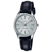 Casio LTP-V005L-7A   Black Leather Band Women's Watch