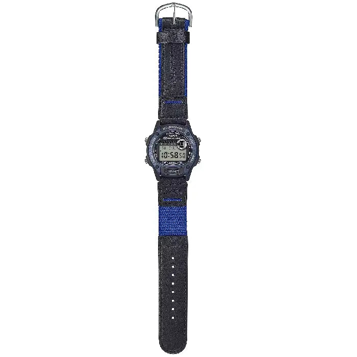 Casio Collection Digital Heavy Duty W-220HF-2A Digital Dial  Cloth Strap Men's Watch