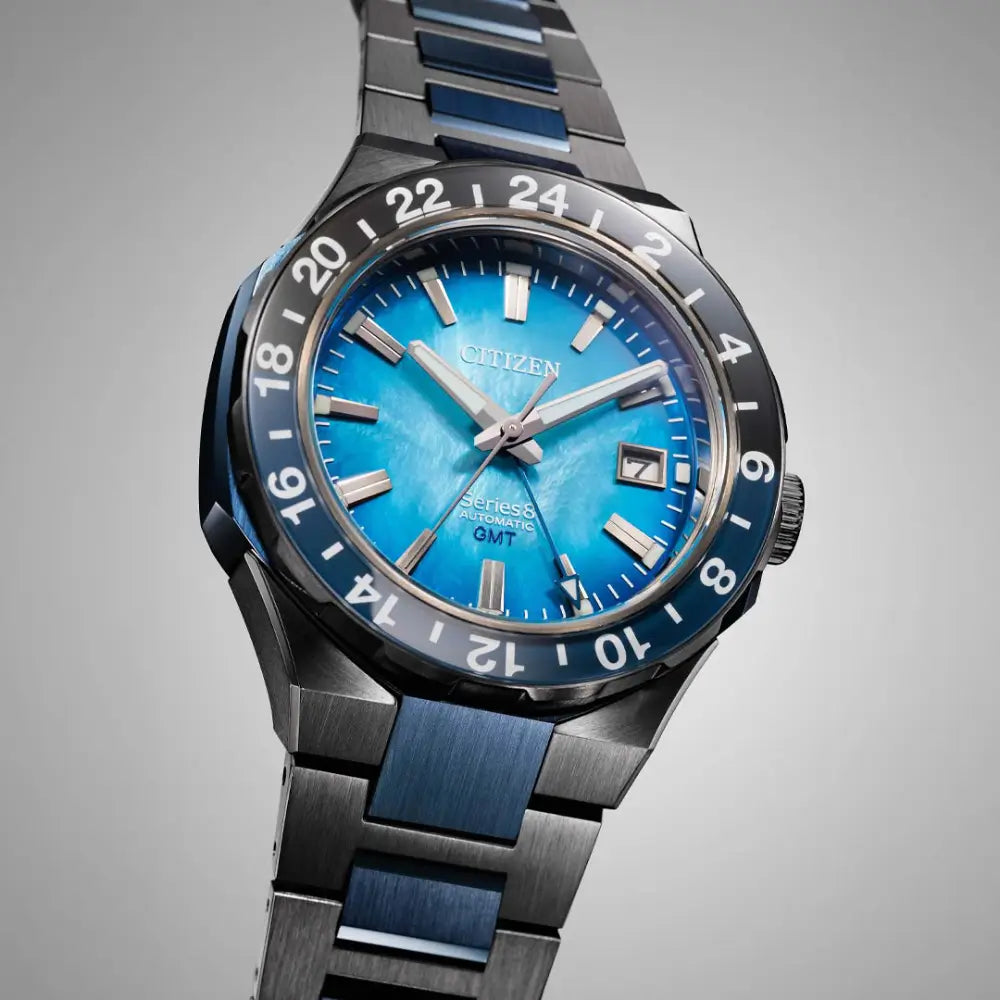 Citizen Series 8 "100th Anniversary" NB6036-52N Mother Of Pearl Dial 41mm Stainless Steel Men's Watch