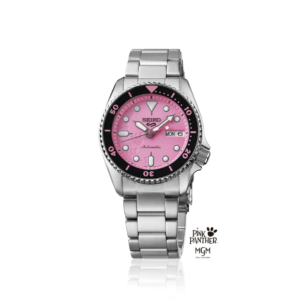 Seiko 5 Sports SBSA321 (SRPM07) "Pink Panther" Limited Edition (9,999 PCs) Men's Watch