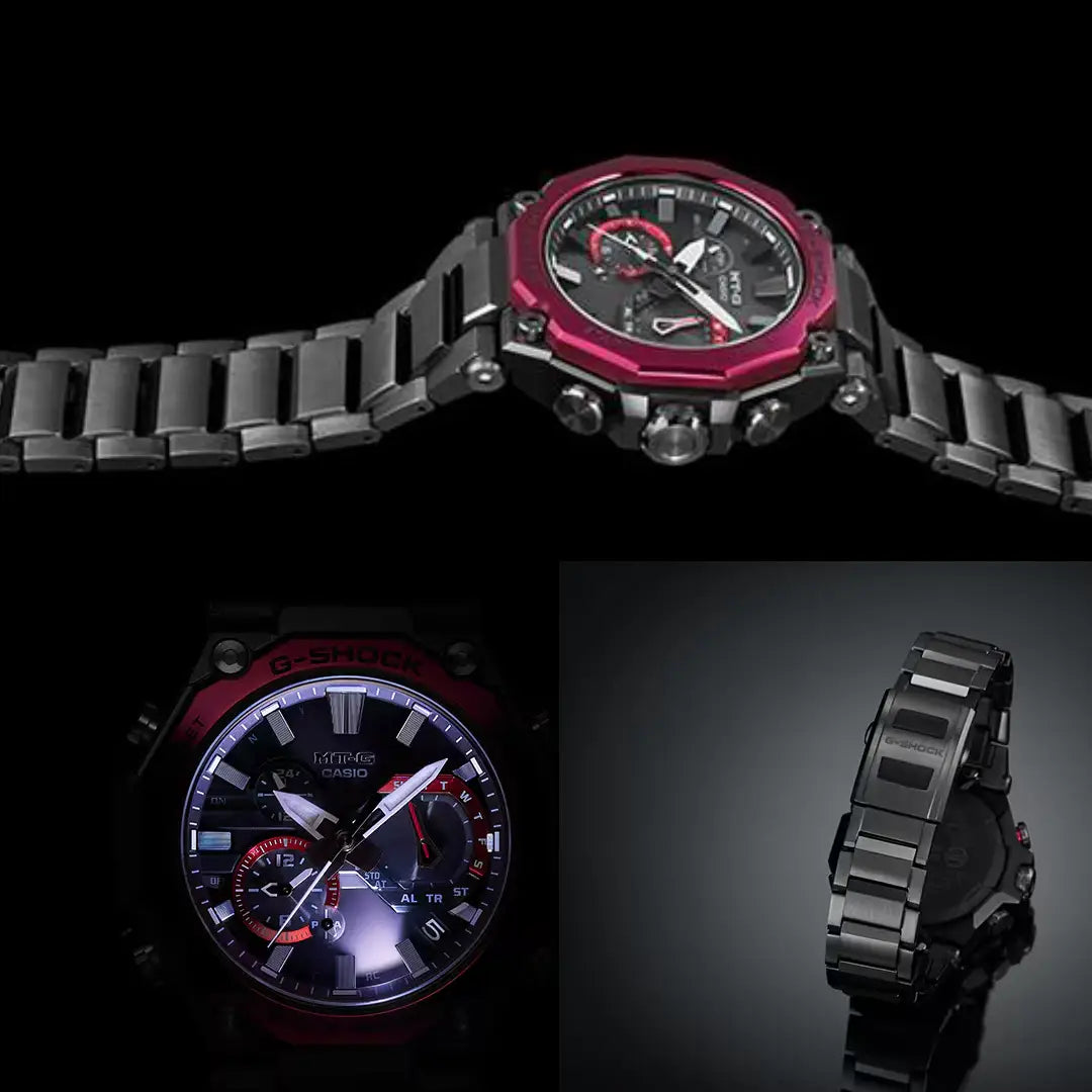 Casio G-Shock MTG-B2000BD-1ADR Black Dial Stainless Steel & Resin Composite Strap Men's Watch