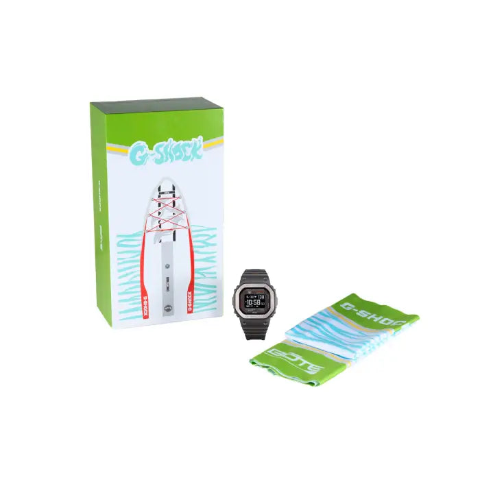 Casio DW H5600MB 8PRBFJ digital fitness watch close-up front angle