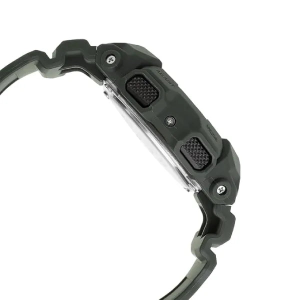 Casio G-Shock Digital GD-010-3DR  Black Dial Resin Men's Watch